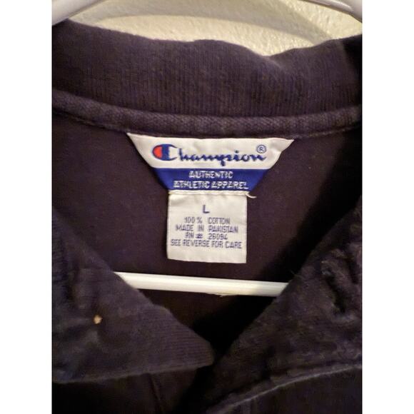 Champion Florida Gators Polo Shirt Mens Large NCAA Colorblock Cotton - Picture 3 of 4